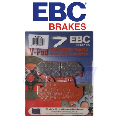 EBC Rear Semi-Sintered V Brake Pads for 1981-1982 Honda CB900F Super Sport - fu Foto 1 de 4