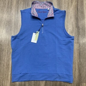 Robert Graham Men’s Size XL Stiles Knit Vest Blue Puller Over $168 - Picture 1 of 5
