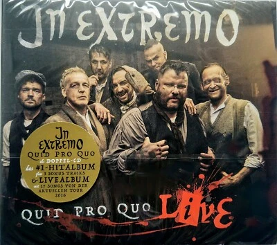 In Extremo - Quid Pro Quo +Bonustracks + LIVE CD LIMITED DIGIPAK 2 CD NEU OVP - Bild 1 von 3