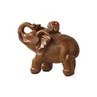 Resin Elephant Statue For Creative Animal Art Figurine Ornament
