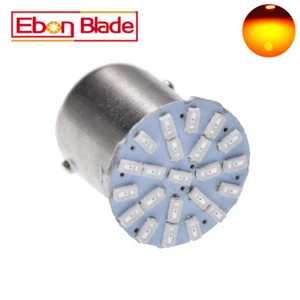 10 X Amber Orange S25 1156 Ba15s 1141 22SMD 1206 LED Turn Signal Rear Light Bulb - Bild 1 von 8