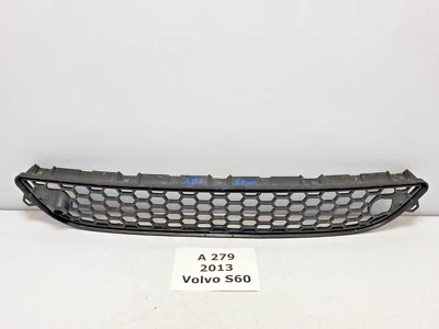 ✅ Parrilla central inferior negra para parachoques delantero Volvo S60 2011-2013 OEM Foto 1 de 4