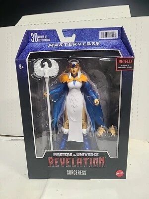 Boneco de ação Masters of the Universe Revelation Masterverse Sorceress 7"  - Imagem 1 de 4