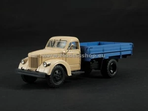 AI1195 Ural-ZIS-355M flatbed truck /beige-blue/ - Foto 1 di 6