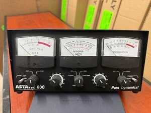 🔥Old School 🔥Astatic ASTATIC600 SWR/Power Modulation Meter - Zdjęcie 1 z 12