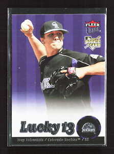 2007 Fleer Ultra Rookie Lucky13 #242 Troy Tulowitzki    Colorado Rockies