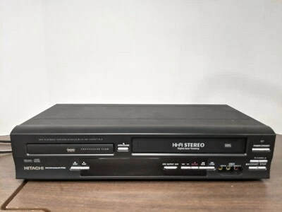 Combo DVD/VCR Hitachi DV-PF33U, DVD funciona/VCR roto, sin control remoto. Foto 1 de 3