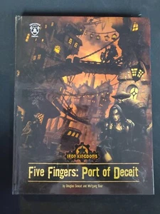 Fünf Finger: Port of Deceit Iron Kingdoms mit ausklappbarer Karte Freibeuterpresse - Bild 1 von 2