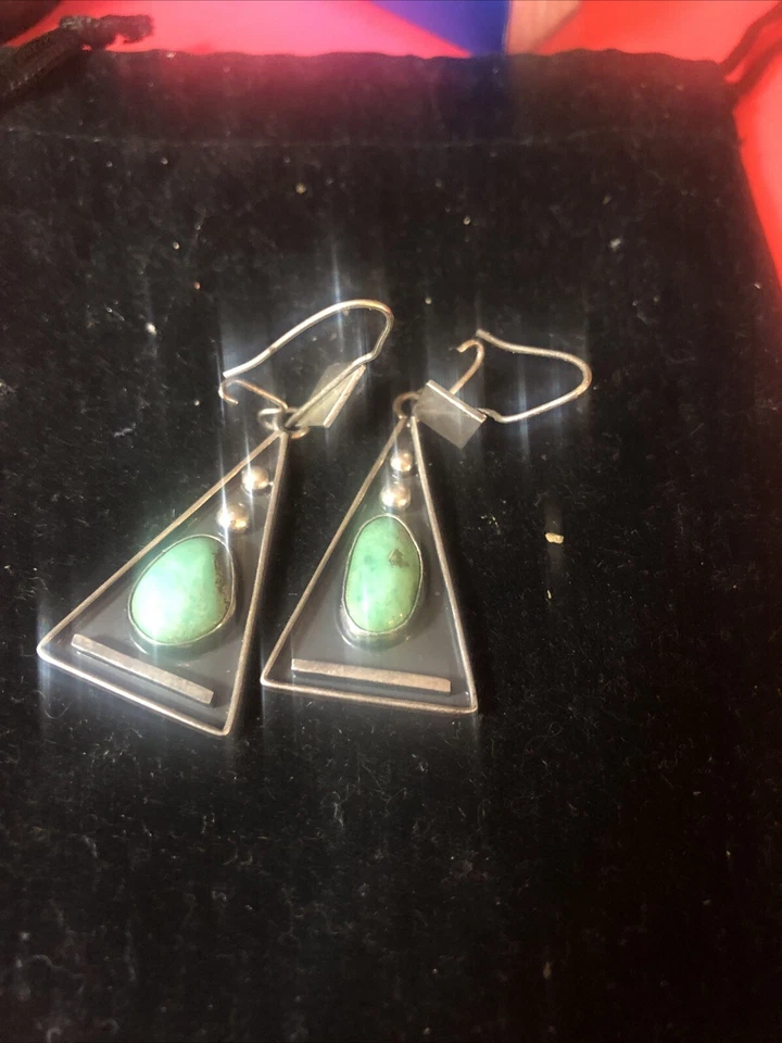 Silver Plated Dangle Earrings - Image 1 of 4