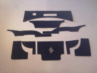 Velvet carpet front hood FERRARI TESTAROSSA POCHER 1/8 K51 K52 K53 K54 K59 K61 K - Image 1 of 4