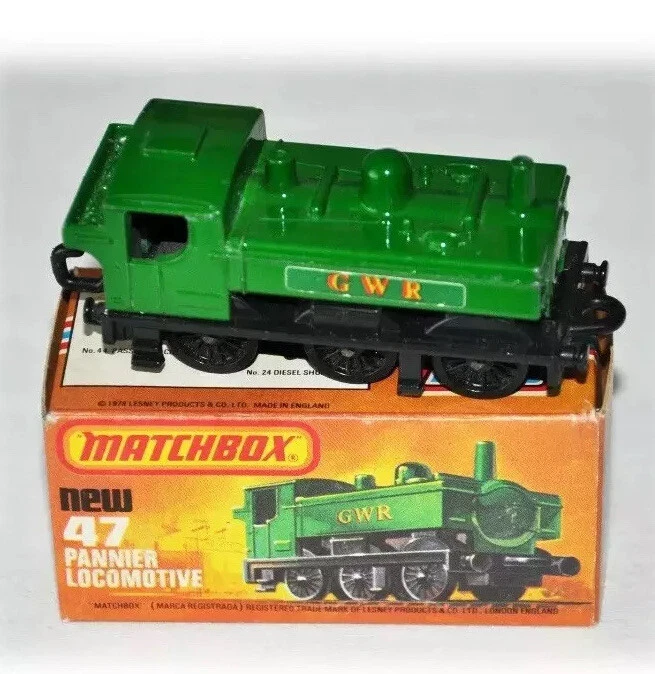 ✅ Matchbox Railway Train Eisenbahn Zug nr .47 in Pannier Locomotive 1A Zustand - Bild 1 von 1
