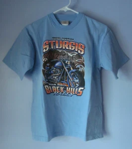 2012 72nd STURGIS Black Hills Rally Youth 14/16 Tee Shirt Motorcycle Biker NICE! - Picture 1 of 14