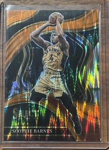 2023-24 Panini Select Scottie Barnes Courtside Orange Flash Prizm #254 Raptors - Picture 1 of 2