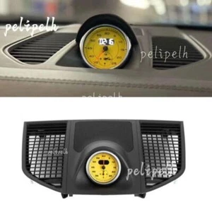 For Porsche MACAN 2015-2024 With Yellow Clock Car Instrument Dashboard Cover - Picture 1 of 7