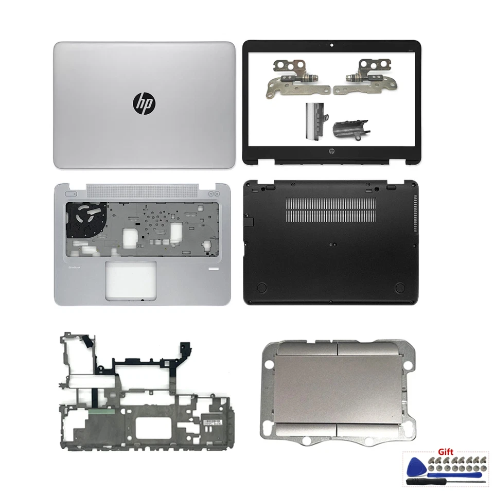 Para HP EliteBook 840 G3 840 G4 745 G3 G4 Cubierta Trasera/Bisel/Reposapalmeras/Funda Inferior Foto 1 de 1
