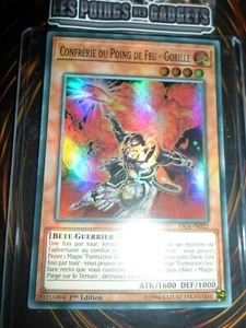 YU-GI-OH! SR CONFRERIE DU POING DE FEU GORILLE FIGA-FR022 NEUF EDITION 1 - Imagen 1 de 1