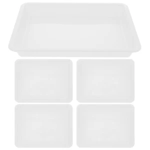 6pcs Puzzle Block Storage Tray Reusable Serving Tray Puzzle Toy Organizing Plate - Picture 1 of 12