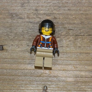 LEGO Arctic Helicopter Pilot cty0495 Artic City Minifigure - Picture 1 of 7