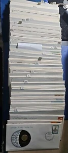 (Lot Of 65) POSTMARKED COVER COINS OF ALL NATIONS SERIES (#20097) - Picture 1 of 9