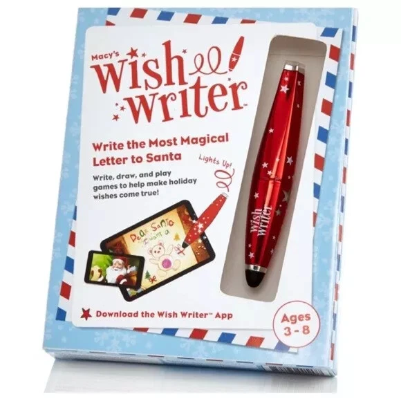 5 lápiz óptico de escritor Macy's Wish escribir cartas mágicas a Santa Foto 1 de 1