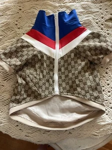 Gebrauchte GG Designer inspirierte Hundejacke 3xl XXXL Reißverschluss - Bild 1 von 5
