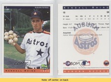 1993 Classic Best Auburn Astros Kendall Rhine #19