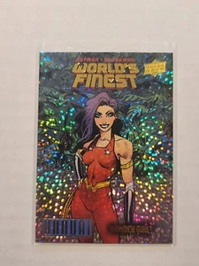 2023-24 Upper Deck DC Annual World's Finest Wonder Girl #WF-9 Sparkle 89/99 - Picture 1 of 2