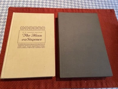 The Moon and Sixpence, Heritage Press with slip case, very nice condition 1969 - Imagem 1 de 4