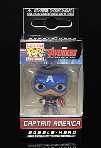 Funko Pocket Pop! Schlüsselanhänger - Marvel Age of Ultron - Captain America - Bild 1 von 3