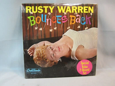 RUSTY WARREN BOUNCES BACK  Vinyl Lp 1961 Jubilee 2039  - Image 1 of 2