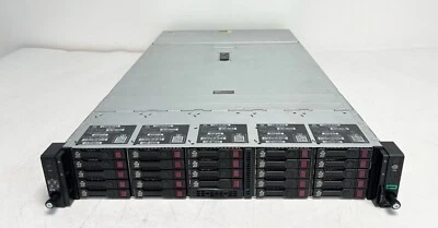 HPE Apollo R2600 Gen10 1st Gen SFF & 4x HPE XL170r 2U Configurable Node Solution - Image 1 of 4