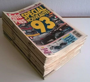 AUTO PLUS - Année 1993 quasi complète (47 N° / 52 existants) - Etat "collector" - Picture 1 of 12