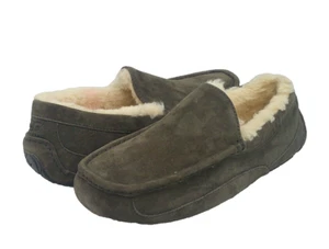 UGG ASCOT HERREN SLIPPER WILDLEDER ANTHRAZIT US 10 /UK 9 /EU 43 - Bild 1 von 5