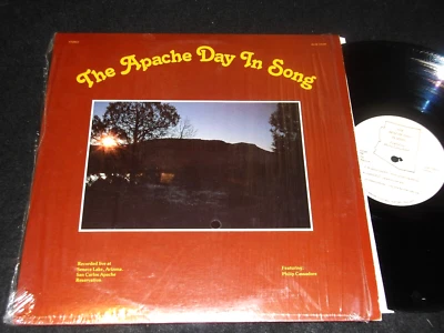 Rare NATIVE AMERICAN 2 LP The Apache Day In Song 1980 Arizona INDIAN P Cassadore - Image 1 of 2