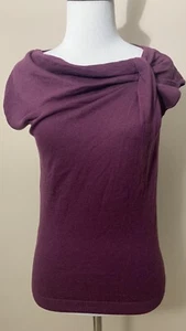 Ann Taylor Damen Ladies Top Bluse Maroon Gr. XSP Petite - Bild 1 von 6