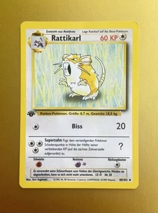 Raticate (German) - 1st Edition, Base Set, 40/102, Pokemon TCG (1999) - Picture 1 of 4