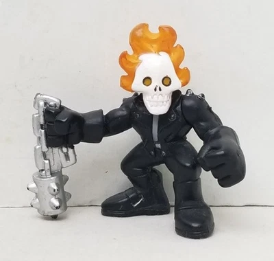 Hasbro 2006 2,25" Marvel Super Hero Squad Wave 2 "Ghost Rider" paquete de 2 figuras solamente Foto 1 de 4