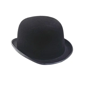 Sombrero Fedora Unisex de Lana Estructurada para Hombre y Mujer (Negro) Sombrero de Jazz - Imagen 1 de 12