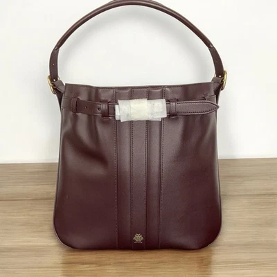 NEW BALLY BUCKLE DETAIL SHOULDER BAG $1850 CURRENT - Image 1 of 4