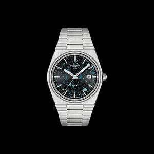 Bespoke Hand-Painted Tissot PRX | Galaxy Dial | Custom Artist Unique Watch - Picture 1 of 1