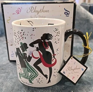 Westland Ty Wilson Rhythm Ceramic Mug Coffee Cup Watusi Mug Cup New NIB - Picture 1 of 13