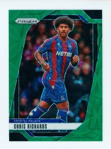 2024-25 Chris Richards Panini Prizm Choice Green Crystal Palace Soccer Card 5/5 - Picture 1 of 3