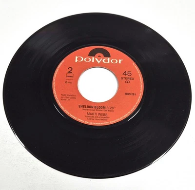 Marti Webb – Take That Look Off Your Face – 7" Vinyl – 1980 – VG - Image 1 of 4