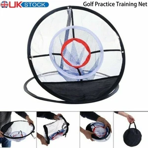 Golf Chipping Net Cage Pitching Hitting PopUP Basket Practice Training Foldable - Picture 1 of 8