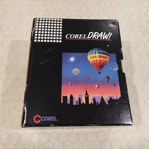 Corel Draw 4.0, Windows, 3.5" disks, 1993, original box! - Picture 1 of 16