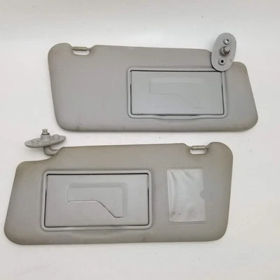 2007 2008 2009 SUZUKI GRAND VITARA Sun Visor Gray 07 08 09 LEFT RIGHT PAIR SET - Image 1 of 4