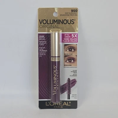 L'Oreal Paris Deep Burgundy, 950 Voluminous Original Eyelash Mascara - Image 1 of 4
