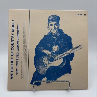 Jimmie Rodgers-The Unissued Jimmie Rodgers-Country ACM-11 Lp Vinyl Record - Image 1 of 4