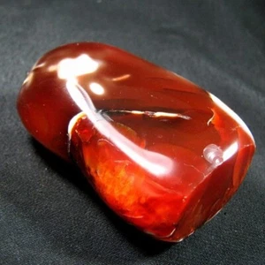 229grams Natural Polished Glossy Agate Palmstone Freeform Reiki Healing Crystal - Picture 1 of 8