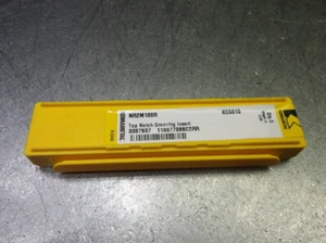 Kennametal Carbide Grooving Inserts QTY5 NR2M100R KC5010 (LOC2254) - Picture 1 of 2